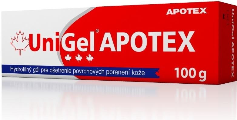 UniGel Apotex hydrofilný gél 100 g