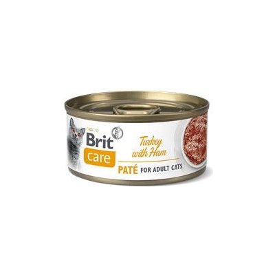 BRIT CARE cat ADULT TURKEY paté ham 70 g