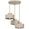 Luminex Luster na lanku MARTI 3xE27/15W/230V béžová/zlatá LU9932 + záruka 3 roky zadarmo + záruka 3 roky zadarmo