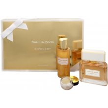 Givenchy Dahlia Divin EDP 75 ml + 100 ml telový gél + Ombre Couture vodeodolné krémové očné tiene 12 4 g darčeková sada