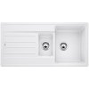 Blanco Legra 6 S, silgranitový drez 1000x500 mm, 1,5-komorový, biela, 522209