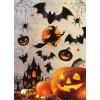Nálepky na stenu Halloweenska noc 70x80cm