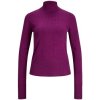 JJXX Svetre Noos Ava L/S Roll Neck - Dark Purple Fialová