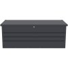 Záhradný box G21 Denver 560 L, antracitový plechový