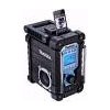 Makita Akumulátorové rádio s pripojením pre iPhone 4,iPad 4 čierné, DMR103B