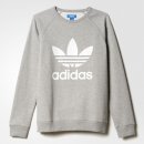 adidas Originals Trefoil Crew pánska mikina šedá