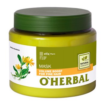 O'Herbal maska pre zväčšenie objemu s arnikovým extraktom 500 ml