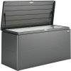 Záhradný box na podušky Biohort LoungeBox 160, 160x70x83,5 cm tmavosivý metalický