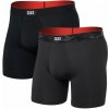 Saxx Sport Mesh Boxer Brief FLY Black boxerky pánské