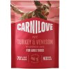 Carnilove Dog Pouch Paté Turkey&Venison+Strawbery 300 g | Kapsička pre psov
