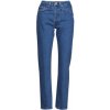 Levis Džínsy Boyfriend 501 CROP Modrá