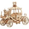 Robotime 3D drevené puzzle Kouzelný dýňový kočár pro princeznu 182 ks