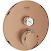 Grohe Grohtherm SmartControl - Termostatická batéria pod omietku, kefovaný Warm Sunset - 29118DL0