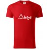 Harry - Always - Tričko z organickej bavlny - 2XL ( Červená )