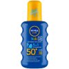 Nivea Sun Kids Caring spray barevný SPF50+ 200 ml