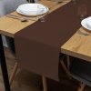 Biante Dekoračný behúň na stôl Rongo RG-083 Čokoládovo hnedý 45x180 cm