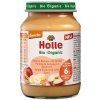 Holle Bio jemné banány s krupicou 6 x 190 g