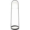 Eva Solo Vonkajšia solárna lampa SUNLIGHT 100 cm, čierna, oceľ