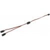 GForce Kabel serva Y plochý Futaba 22AWG 30cm