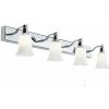 Searchlight 2934-4CC-LED BATHROOM kúpeľňové nástenné svietidlo G9 4x2,5W 200 lm IP44