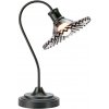 Markslöjd 109151 - Stolová lampa NOVIA 1xE27/60W/230V čierna/dymová sivá 109151 + záruka 3 roky zadarmo