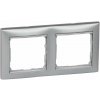 Legrand Slovensko, s.r.o. Valena - 770352 - Dvojrámček - Hliník/strieborný prúžok