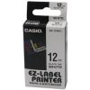 PRINTLINE kompatibilná páska s Casio XR-12WE1 12mm, 8m, čierna tlač/biely podklad