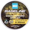 Nash Splietaná Šnúra Baseline Sinking Braid UV Yellow 1200 m - 0,35 mm 18,14 kg