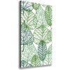 Vertikálny moderný fotoobraz canvas na ráme Lístie 50x100 cm