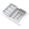 GOLLINUCCI Kúpeľňový organizér s príslušenstvom 450mm 308x422x90mm biela 10900302
