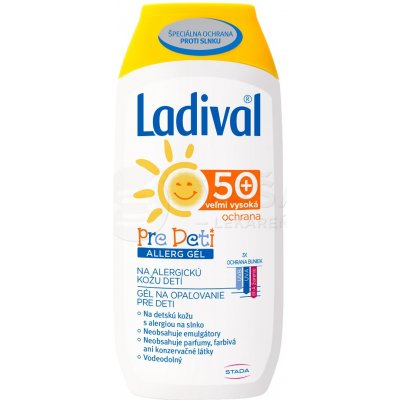 Ladival Children Allerg gél na opaľovanie SPF50+ 200 ml od 10,99 € -  Heureka.sk