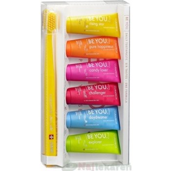 Curaprox Zubná pasta Be You Mix 6 x 10 ml