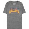 Doom - Logo - Men's Short Sleeved T-shirt Velikost: M, Barva: Grey