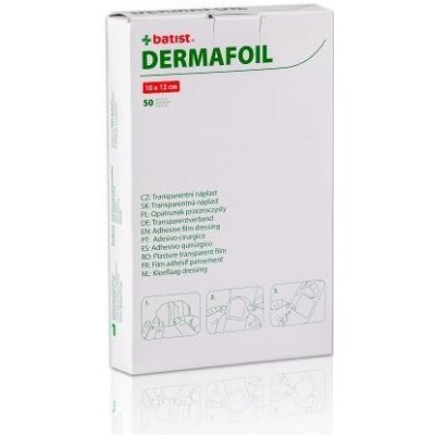 Batist Medical Dermafoil 10 x 12 cm sterilní