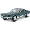 Maisto 1967 Ford Mustang Fastback, metal zelená, 1:18