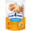 CLUB 4 PAWS Premium With lamb in gravy. For adult cats 85 g