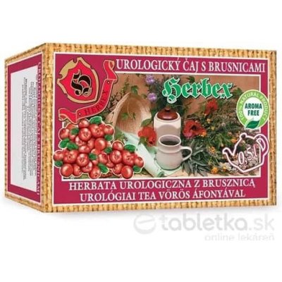 Slovakiapharm Urologický čaj s brusnicami a vresom 20 x 1,5 g od 1,96 € -  Heureka.sk