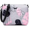 Vuch Dámska crossbody kabelka Nuria Flowers Line Grey