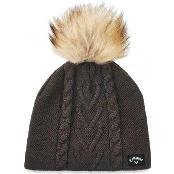 Callaway Pom Pom Womens beanie Charcoal