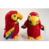Plyšový papagáj