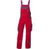 ARDON Pánske nohavice s náprsenkou ARDON VISION červeno-sivé, Varianta červeno-sivá, Veľkosť 48