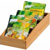 Kesper 70822 Univerzálny organizér bambus 6 priehradiek 15 x 7 x 35 cm