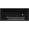 Obdĺžniková vaňa Kaldewei Cayono 160x70 cm smaltovaná oceľ ľavá aj pravá black 274834013701