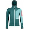Ortovox BERRINO HOODED JACKET W pacific green M; Zelená bunda
