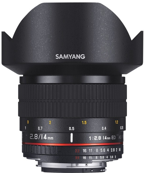 Samyang 14mm f/2.8 ED AS IF UMC Canon EF od 360 € - Heureka.sk