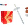 Klimas Wkret-Met 10x260mm - 100ks - Fasádne natĺkacie hmoždinky LFN - plastový tŕň - s predĺženou expanznou zónou