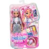 BARBIE DREAM BESTIES BÁBIKA DAISY MÓDNA BÁBIKA S DŽÍNSAMI 28CM + DOPLNKY DJKA HUDBA