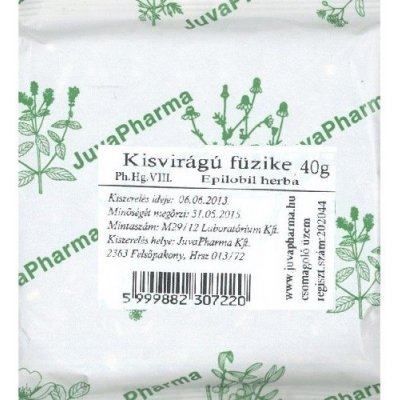 JuvaPharma čaj Vŕbovka malokvetá vňať 40 g