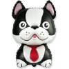 BP Fóliový balónik Bulldog čierny