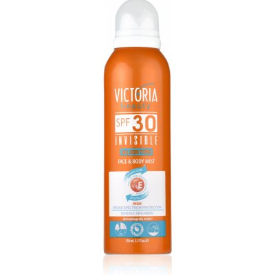 Victoria Beauty ochranný pleťový a telový spray SPF30 s vitamínom E 150 ml